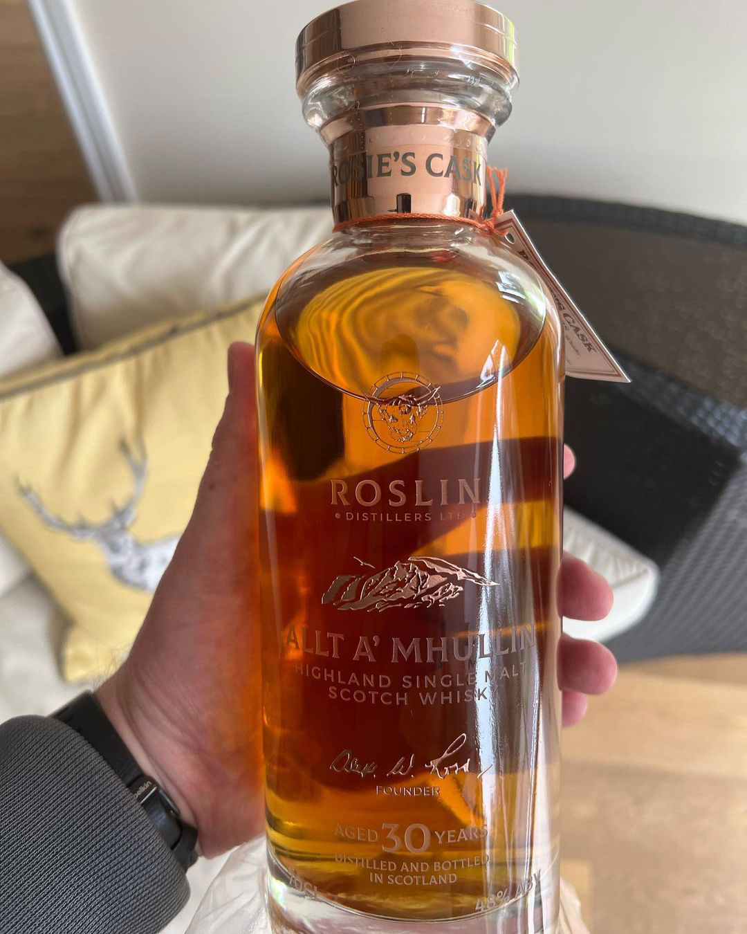 Roslin 30 Year Old Rosies Cask - Image 3
