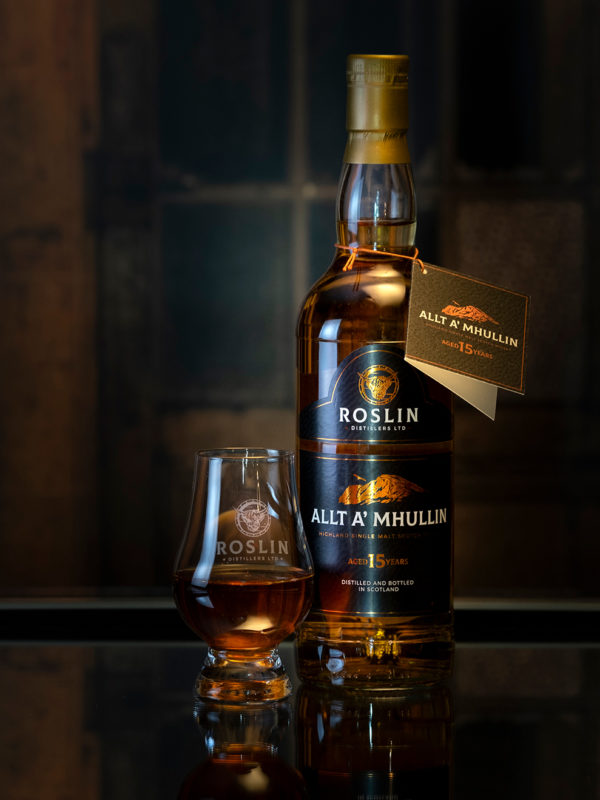 Roslin Allt A'Mhullin 15 Year Old Malt Whisky