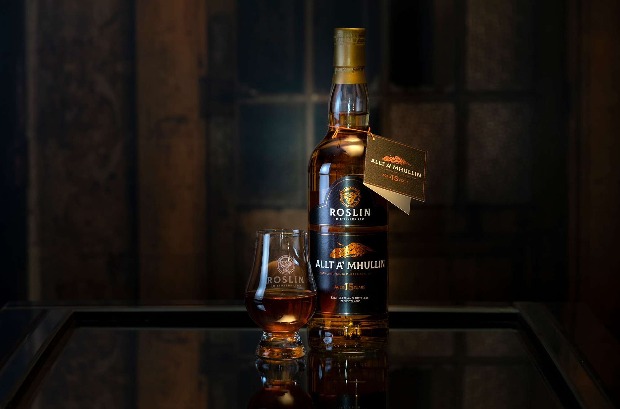 Roslin Allt A'Mhullin 15 Year Old Malt Whisky