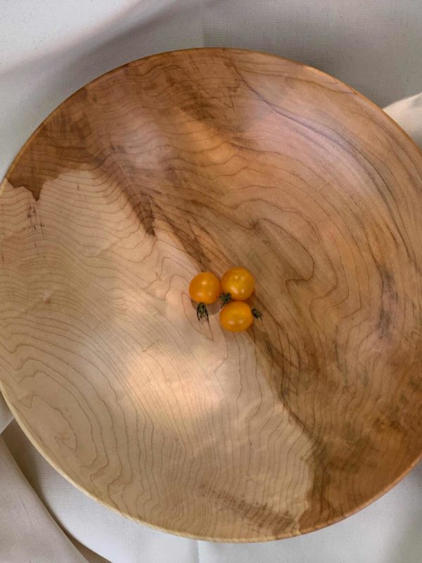 Flat Cedar Bowl by George Burgess