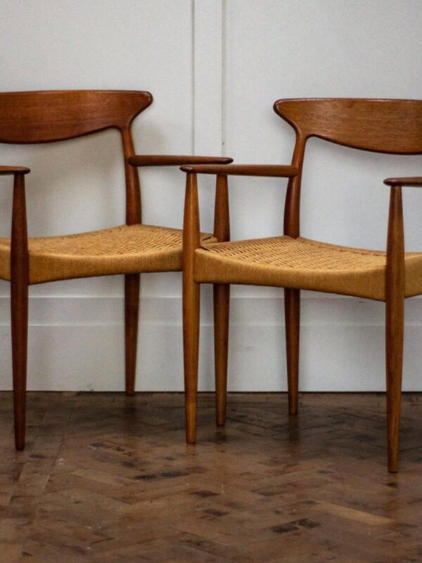 Arne Hovmand Olsen Carver Chairs for Mogens Kold MK310