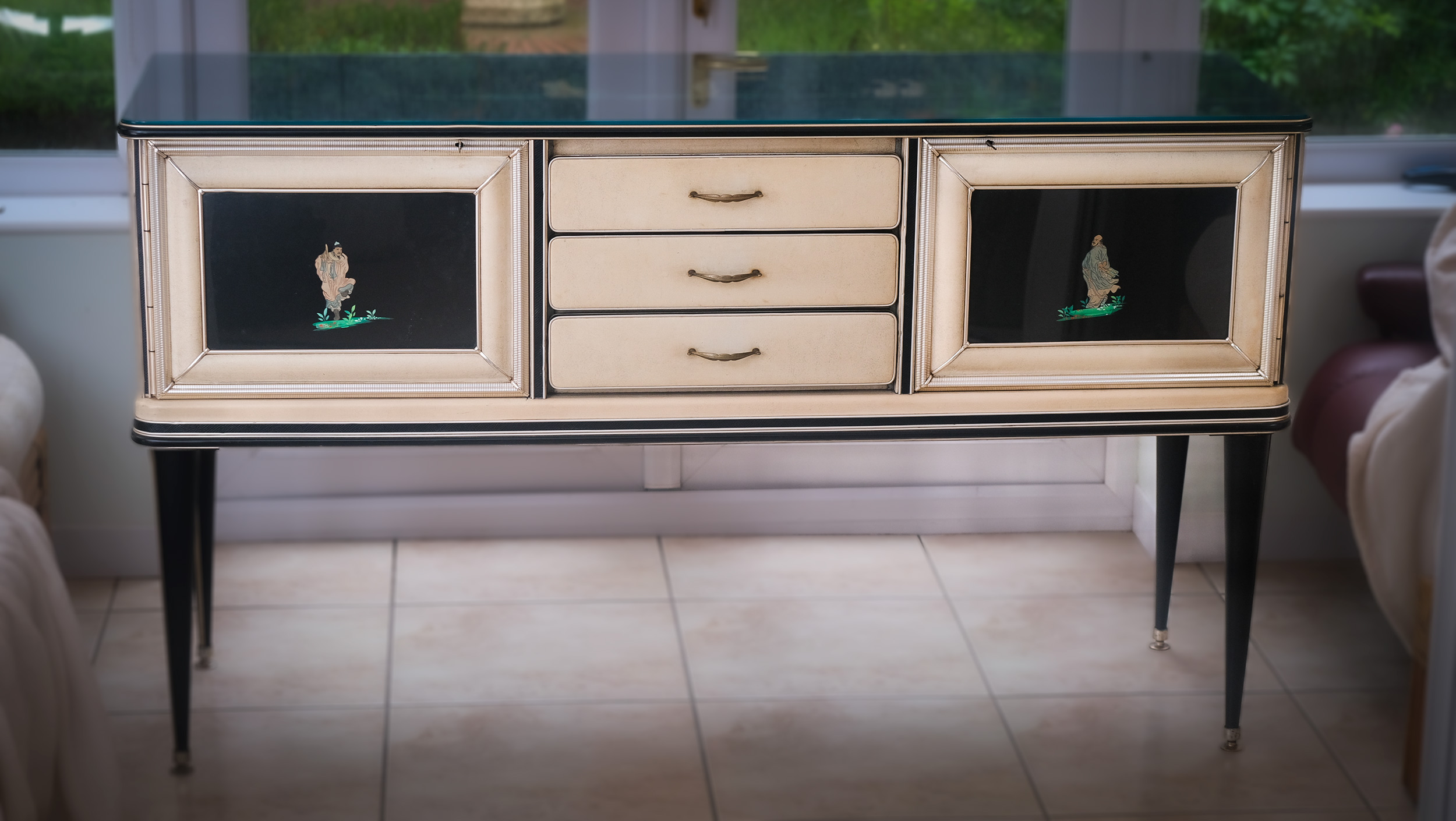 Umberto Mascagni Sideboard Commissioned for Harrods in the 1950's.